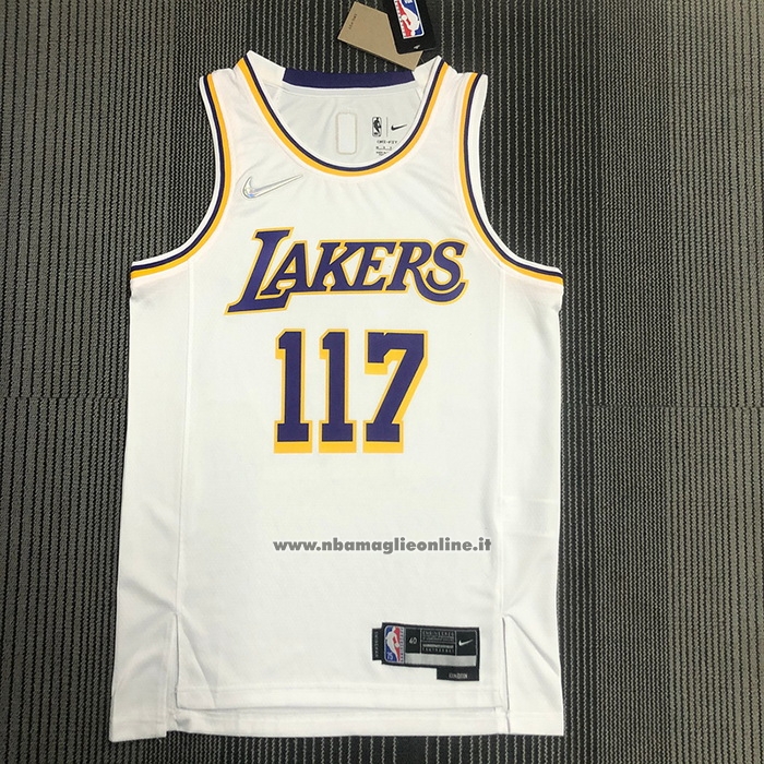 Maglia Los Angeles Lakers x X-box Master Chief #117 Bianco